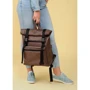 Женский рюкзак Sambag RollTop Zard коричневый (24238061): Тип Рюкзаки