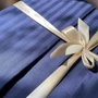 Комплект постельного белья SoundSleep Stripe Sense Dark Вlue сатин-страйп евро (94131376): Размер простыни, см 220x240