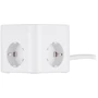 Мережевий фільтр 2E 3*USB-A, 1*USB-C, 1.5м, white (2E-ADC331WH): Тип розеток Евророзетки
