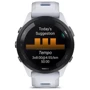 Смарт-годинник Garmin Forerunner 265 Black Bezel з Whitestone Case і Whitestone/Tidal Blue Silicone Band (010-02810-11): Фітнес-функції Секундомер, Шагомер, Пульсометр, Подсчет калорий, GPS-модуль