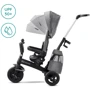Триколісний велосипед Kinderkraft Easytwist Platinum Grey (KKRETWIGRY0000): Діаметр коліс, дюймів 10