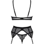 Комплект Obsessive Chemeris 3-pcs set Black, M/L