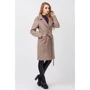 Пальто Leo-Pride PK2356 42 коричневое демисезон: Сезон Демисезон