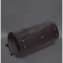 Мужская сумка бочонок BlankNote Harper MAXI темно-коричневая (BN-BAG-56-choko): Фактура Матовая, Гладкая
