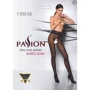 Эротические колготки TIOPEN 008 nero 1/2 (30 den) - Passion, с вырезом