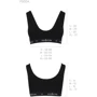 Спортивный топ с широкой резинкой Passion PS004 TOP black, size XL
