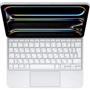 Аксессуар для iPad Apple Magic Keyboard for iPad Pro 11‑inch (M4) - Ukrainian - White (MWR03UA/A)