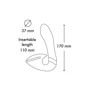 Вибратор Shunga - Soyo Intimate Massager Light Pink