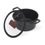 Кастрюля Fissman FILOMENA 24x12 см, 3.9 л (14531): Материал корпуса Алюминий