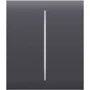 Кнопка Ajax CenterButton 2-gang for LightSwitch Jeweler Graphite