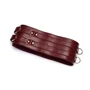 Кожаный пояс для бондажа Liebe Seele Wine Red Waist Cuff L Size