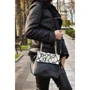 Жіноча сумка тоут ARTiS Bags чорна (17194620-6113): Фактура Під змію, Гладка, матова