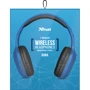 Наушники Trust Dona Wireless Bluetooth Headphones Blue: Сопротивление наушников (Ом) 32