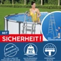 Бассейн Bestway каркасный круглый 396-122 см (5618W) (12690 л, фильтр-насос 220V, лестница, крышка-чехол) фото 7