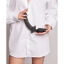 Анальная пробка с дилдо Strap-On-Me Switch Plug-In Semi-Realistic Dildo Black - XXL