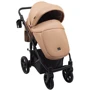 Коляска 2 в 1 Bair Ultra ECO кожа 100% U-40 Сamel (680615): Материал колес резина (надувные)