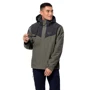Куртка Jack Wolfskin Arland 3IN1 1110711-5066 52 серая демисезонная с капюшоном: Длина рукава Длинный