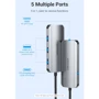 Адаптер Vention Adapter USB-C to HDMI+3xUSB3.0+PD 100W (TODHB): Интерфейс подключения USB-C