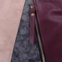 Женская сумка-мешок Laskara разноцветная (LK10206-black-wine): Фактура Матовая, Гладкая