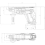 Перфоратор Metabo KH 18 LTX 24 (601712650): Тип крепления бура SDS-Plus