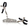 Зажимы для сосков Nipple Clamps Silver Beaded