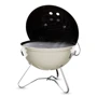 Гриль вугільний переносний Weber Smokey Joe Premium, 37см, бежевий 1125004: Вид Гриль