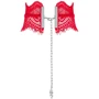 Чокер Obsessive Bergamore red