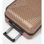 Чемодан Ricco Grande XL золотистый (T1ABS600gold-XL): Стиль Повседневный (Casual)