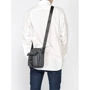 Мужская сумка через плечо Guess Vezzola Top Zip Crossbody Flap черная (HMVEZLP1359-DAB): Тип ручки Плечевой ремень, Без ручки