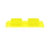 Миска складная WAUDOG Silicone 385х230х50 мм желтый (50808): Особенности Походная