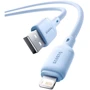 Кабель Baseus USB Cable to Lightning Silky Series 2.4A 1m Blue (P10377702313-00): Тип USB Cable - Lightning