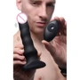 Вибратор с функцией волн Thunderplugs Silicone Vibrating Squirming Plug with Remote Control
