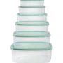 Емкость для хранения Violet House 0496 GREEN набор 0.3/0.5/0.85/1.35/2/3.15л (0496 GREEN прям. наб. LARGE)