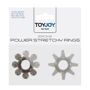 Набор колец на пенис Toy Joy Power stretchy Rings Smoke (2 шт), 3006009936