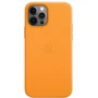 Чехол для iPhone Apple Leather Case with MagSafe California Poppy (MHKH3) for iPhone 12 Pro Max