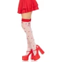 Чулки Leg Avenue Polka Dot Mushroom Thigh Highs One Size