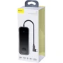 Адаптер Baseus Adapter Superlative USB-C to 2xUSB3.0+HDMI+3.5mm Deep Grey with Wireless Charger (CAHUB-AZ0G) for Apple Watch фото 14