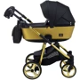 Коляска 2 в 1 Adamex Barcelona Polar (Gold) BR619 (624635): Возможность установки люльки есть