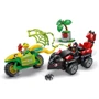 Конструктор LEGO Spideу Гонки на электромобилях с динозаврами 124 детали (11198): Серия Marvel