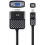 Адаптер Belkin Adapter Mini DisplayPort to VGA Black (F2CD028bt): Цвет черный