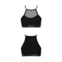 Спортивный топ с прозрачной вставкой Passion PS006 TOP black, size XL