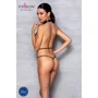 Боди-халтер из экокожи Passion JANNIES BODY Black XXL/XXXL