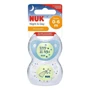 Пустушка NUK Trendline Day & Night Boy Силікон 0-6 міс 2 шт (3953125): Форма соски анатомічна