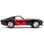Машина металлическая Jada Chevrolet Corvette Stingray (1969) + фигурка Харли Квинн Красная1:24 (253255019) фото 16
