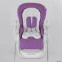 Стульчик для кормления Toti W-W-62005 фиолетовый: Регулировка высоты стула 7 позиций