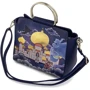 Сумка Loungefly Disney - Jasmine Castle Crossbody Bag фиолетовая (WDTB2269)