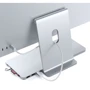 Адаптер Satechi Adapter USB-C to USB-C+2xUSB+SD+M.2 SSD Slot+USB Silver (ST-UCISDS) for iMac 24 фото 8