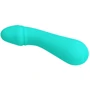 Вибратор для стимуляции точки G LYBAILE Pretty Love Cetus Тurquoise (BI-014723-4)