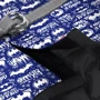 Шлея для собак мягкая WAUDOG Clothes c QR паспортом рисунок Бэтмен бело-голубой XS3 обхват груди 32-35 см обхват шеи 22-24 см (1003-4001) фото 2