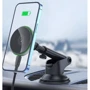 Держатель XO Car Holder CX017 Wireless Charger 15W Black for iPhone 16 I 15 I 14 I 13 I 12 series фото 6